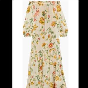 Anjuna Neutral Floral Maxi